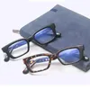 Sonnenbrille Fashion Vision Care Blaulichtblockierende quadratische Rahmenbrille Computerbrille Vintage-Brille Anti-Blau-Brille