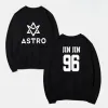 Sweatshirts K POP KPOP KPOP ASTRO Album Oversized Hoodie Women Men Oneck Long Sleeve Crewneck Sweatshirt Casual Tracksuit Couple Clothes