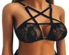 Seksowne sportowe stanik ulepszenia Bielizna Kobiety Czarny koronkowy bandaż BRAS BEZPOŁNIK BRALETTE REGURED Brassiere Lingerie8933612