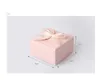 10 pieces of white pink light blue beige kraft paper bags with gold plating thank you gift box packaging wedding party gifts candy bags 240309