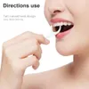 300PcsBag emballés individuellement fil dentaire cure-dents bâton dent propre nettoyage oral soins jetables fil cure-dents 240309