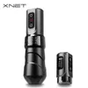 Xnet Flux Max Wireless Tattoo Machine Rotaty Pen Coreless Motor 2400mAh Batterikapacitet LED Digital Display för tatuerare 240227