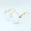 19 New luxury round frame diamond glasses frame ST19900692 retro fashion decorative glasses frame stainless steel glasses283u