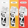 Behälter 500 ml Milchflasche Plastikflaschen Wasserbehälter Krug Getränke Becher entzückender Reisekessel herausnehmen