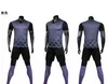 Design män vuxna fotbollströjor sportträning set manlig högkvalitativ fotboll uniform löpskjortor 240228