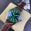 M 시계 직경 40mm 원래 일본 9015 이동 12 포인트 방향 회전 시계 방향 조정 Rili Sapphire Glass Mirror Leather Strap