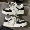 Vita kvinnor 743 casual skor plattform sport sneakers kawaii vintage vulkanisera koreansk mode tennis kvinnliga lägenheter 12983