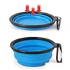 Hondenkommen Feeders Draagbare Grote Opvouwbare Hond Huisdier Opvouwbare Sile Bowl Outdoor Reizen Puppy Voedsel Container Feeder Schotel Drop Delivery Dhai2