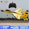 RC Plane SU35 FX620 2.4G med LED -lampor Flygplan Remote Control Flying Model Glider Airplane Epp Foam Toys for Children Gifts 240219