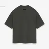 Ess Tasarımcı Gömlekleri 3D Baskı Mektupları Kısa Kol Glon Boyutlu Erkekler Günlük T-Shirt Sis Pamuk Moda Yüksek Sokak Gömlek Erkekler GCJO GCJO