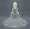 3M Long Wedding Veils Cathedral 1T Bridal Veil Accessories Lace Applique White Ivory Champagne Bride Veil With Comb56433139173513