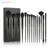 Doktrinne Lidschattenbürste Set Black Eye Make -up Pinsel Blush Concealer Foundation Lidschatten Liner Pinsel Pinsel Kosmetische Werkzeuge 240301