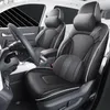 Housses de siège de voiture, ensemble complet en cuir personnalisé pour F10 2010 2011 2012 2013, accessoires d'intérieur automobile