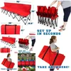 Other Sporting Goods 8-Foot Portable Folding 6 Seat Bench With Back Drop Delivery Sports Outdoors Dhpoi