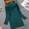 Meisje Jurken 2-13Y 2024 Lente Herfst Winter Baby Peuter Tiener Kinderen Meisjes Gebreide Jurk Kinderkleding Slanke Trui