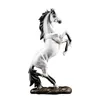 European Style Horse Sculpture Resin Animal Statue Decoration Souvenir Gift Living Room Office Study Desktop 240306