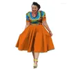 Etnische kleding Afrikaanse trouwjurken voor vrouwen met korte mouwen Plus size traditionele avondfeestjurk Marokkaanse moslim Afrika-kleding