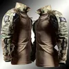 Męskie dresy taktyczne żaba garnitur męski ubrania wojskowe paintball 2 setki Swat koszulki szturmowe