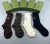 2024 Designer Kvinnor Mens Socks Luxury Letter G Sock Fashion Senior Streets Bekväma knäben Sock Top Strumpor