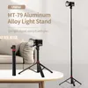 Ulanzi MT-79 Extendable Tripod with 14 Screw for DSLR Camera Smartphone Fill Light Microphone Tripod 240306