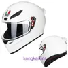 AGV K1 Motorcycle Helmet K5S Full Matte Black Racing Spring Eight Crown