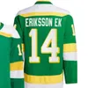 Erkekler 97 Kirill Kaprizov 36 Mats Zuccarello 2024 29 Marc-Andre-Andre Fleury 17 Marcus Foligno 14 Joel Eriksson Ek Minnesota Hokey Forması Dikişli S-3XL