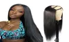 Ishow 4x4 U Part None Lace Wig Yaki Straight For Women Body Loose Deep Brazilian Virgin Human Hair Wigs Water Curly Natural Color 2892102