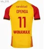 Maillots de football 23 24 RC Lens Soccer Jerseys 4XL Accueil Jaune Saint-Barbe Spécial Kakuta Openda Ganago Sotoca Fofana Maillot de football 2023 2024 HommesH240309