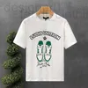 Herr t-shirts designer designer kort ärm 2023 nya sommarkoreanska personliga skor tryckt rund nacke pullover t-shirt topp casual wear 10rc c2cb