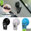Other Interior Accessories New 1/2Pcs Fixing Tools Suction Cup Plastic Car Window Mount Clip Bill Holder Card Clamp For Towel Ticket D Dhzu2