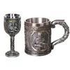 Canecas Medieval Templário Cruzado Cavaleiro Caneca Terno de Armadura A Cruz Cerveja Stein Tankard Coffee Cup326P