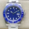 Vs Factory Mens Watch Ceramic Bezel 40mm Blue Dial Cal 3135 Movement Automatic Mechanical 116619 Luminous Sapphire Glass Eta Diving Super Version Sports Watches