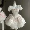 Lässige Kleider Elegantes rosa süßes Kleid für Frauen Tägliche Lolita-Geburtstagsfeier Japanische Kawaii-Reversschleife Patchwork Slim Y2K Mini