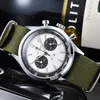 Wristwatches Pilot Seagull Movement 1963 Chronograph 38mm Mens Quart Watch 40mm Wrist Clock Waterproof Montre Homme 221128221Y