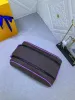 Men travel cosmetic bags organizer women cosmetic cases green purple color new designer makeup bag toiletry pouch291E