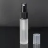 wholesale 600Pcs Lot 10ml Glass Perfume Bottles Glass Spray Bottles with Gold Black Silver Caps for Essential Oil ZZ