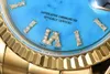36 мм уникальные бриллианты Cool Designer Malachite Turquoise Stone Dial Мужчины Женщины Смотреть наручные часы Автоматический сапфир лучше всего бизнес M128348RBR