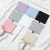 10 pieces of ultra-fine fiber jewelry bags suede jewelry small envelope bags with ropes jewelry packaging bags rings wedding gift bags 240309