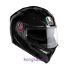 Capacete AGV K5 S masculino e feminino antiembaçante para motocicleta completo Four Seasons segurança com lente dupla