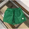 Designer French Brand Mens Shorts Luxury Men s Short Sport Summer Women Trend Pure Breathable Beach Pants Size S/m/l/xl/xxl/xxxl Color Black Gray Green Red Blue