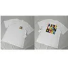Männer und Frauen Mode T-Shirt Designer Leon Dore Abstrakter Farbblock Buchstabe Ald Kurzarm Trendy High Street Casual 4d4s