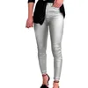 Dames broek kunstleer legging sexy midden taille stretch dames Y2k vintage casual potlood straat strak