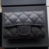 Luksusowa klasyczna marka torebki mody Portfel skórzany wielofunkcyjny skórzany uchwyt na kartę kredytową303y