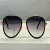 Designer solglasögon för kvinnor man klassisk sommar modestil metall och plankram Populära ögonglasögon toppkvalitetsglasögon UV PR256Q