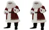 Deluxe Father Christmas Santa Claus Costume Cosplay Santa Claus Clothes Fancy Dress In Christmas Men Costume Suit For Adults 3661339