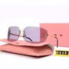 Mu sunglasses designer womens sunglasses oval frame glasses UV hot selling property squared sunglasses Metal legs miu letter design SMU09WS good