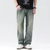 Jeans pour hommes Arrivée Printemps Rétro Denim Pantalon Coton Extensible Baggy Streetwear Pour Homme