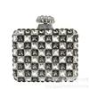 Multicolored Glass Crystal Women Evening Bags Stone Clutch Bag Wedding Bridal Minaudiere Handbags Purses Ladies Party Clutches 240304