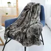 Faux Fur Throw Blanket Hypoallergenic Blanket for Bed Couch Super Soft Light Weight Luxurious Cozy Warm Fluffy Plush Blanket299J