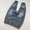 Jeans pour hommes Slim petits pieds pantalons longs polyvalent Stretch tenue décontracté pantalons hombre hommes vêtements cargo pantalon 240227